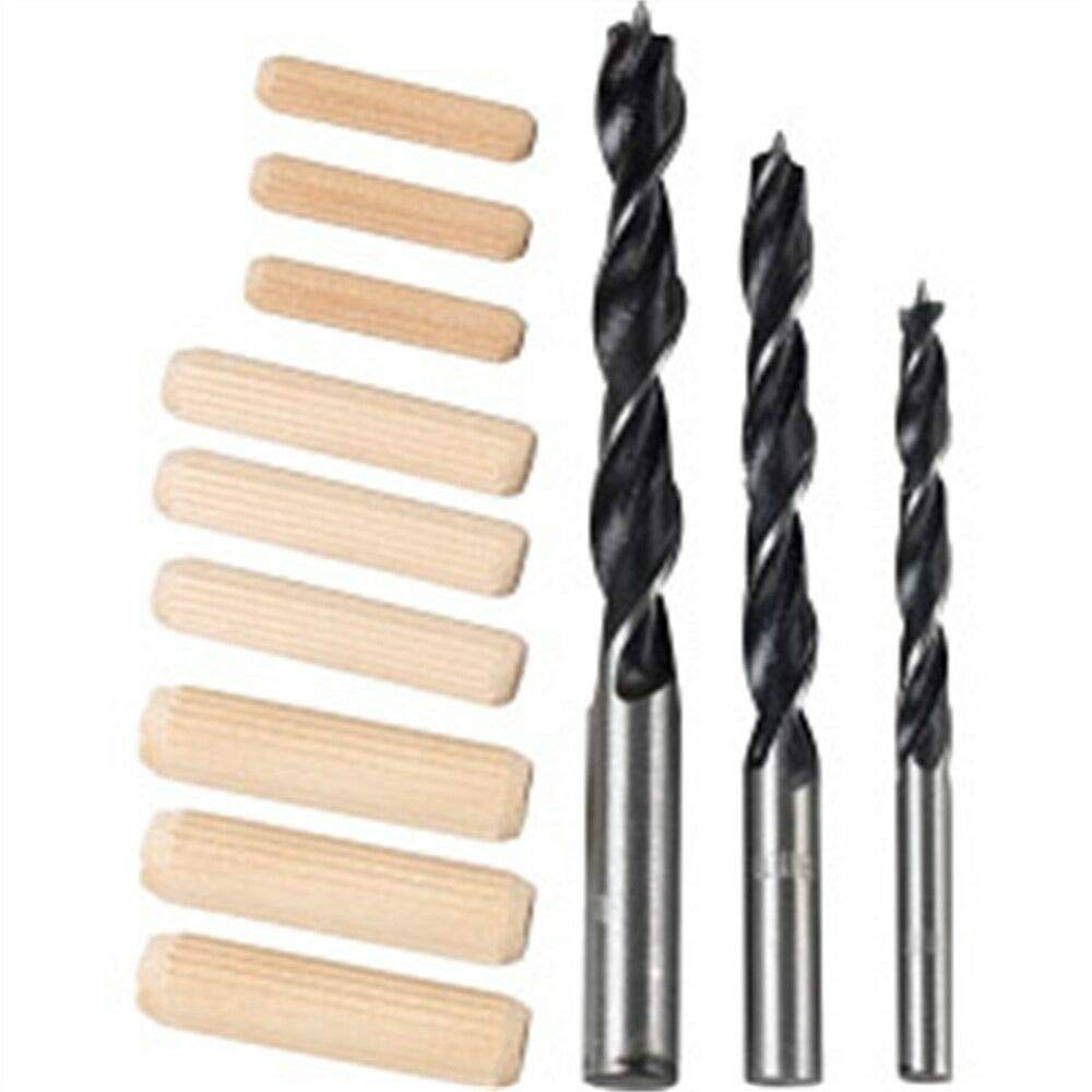 Woodworking Dowel and Drill Bit set 47 Piece SupaTool