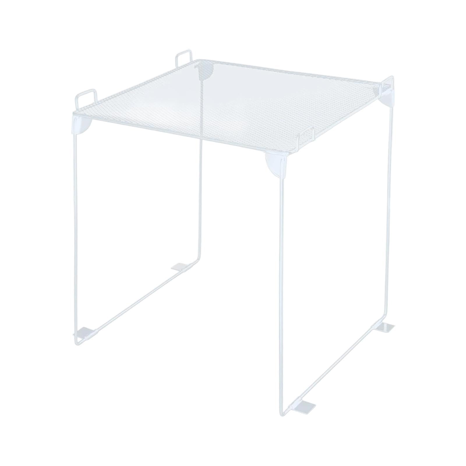 Locker Shelf Multipurpose Practical Wear Resistant for Gym and Work Foldable White|Home & Garden | Kitchen, Dining & Bar | Kitchen Storage & Organization | Racks & Holders-picture-15