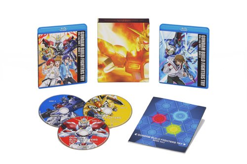 Animation - Gundam Build Fighters Try Blu-Ray Box 1 Standard Edition (3BDS) [Japan BD] BCXA-936
