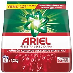 Ariel Ekstra Leke Çıkarma Toz Çamaşır Deterjanı 1.2 Kg 8 Yıkama