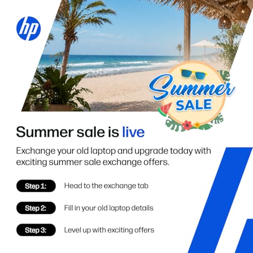 Image of HP Smartchoice OmniBook 5 OLED (Previously Pavilion), Snapdragon X Processor (16GB LPDDR5x, 1TB SSD) 2K, 14'' /35.6cm, Win11, M365(1yr)*Office24, Silver,1.35kg, he0015QU,Light-Weight,Next-Gen AI Laptop