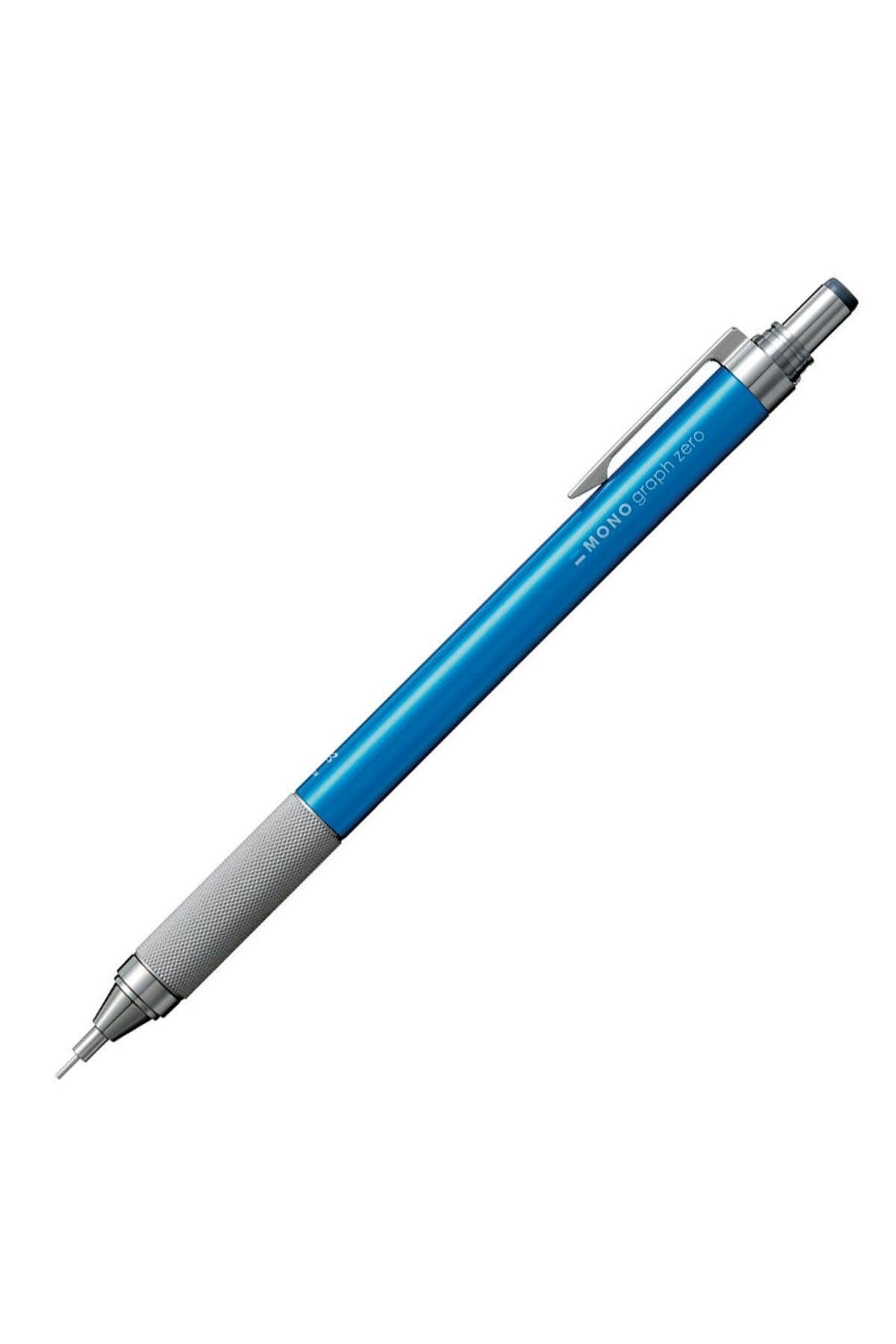 Tombow Mono Graph Zero Mekanik Kurşun Kalem, 0,5Mm, Açık Mavi