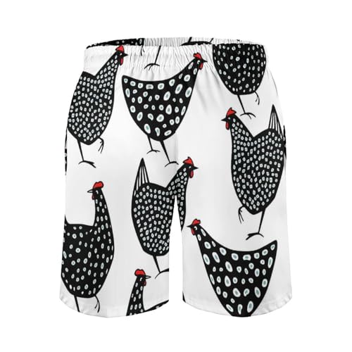 Maillot de bain noir UMENG short de bain homme séchage rapide anti-humidité avec poches S - 6
