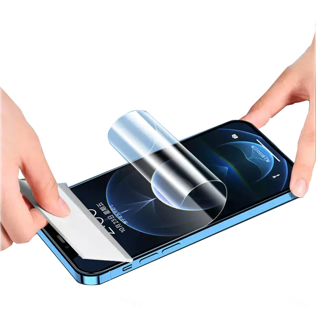 SRSRROP [3 Pack] Hydrogel Screen Protector for iPhone 15 (6.1)", Upgraded High Sensitivity Non-breakable Flexible TPU Screen Protector Hydrogel Film