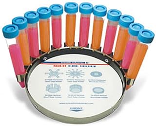 Scientific Industries SI-V512 Vertical Tube Holder for Vortex-Genie 2 and Vortex-Genie Pulse Mixers, Holds (12) 15ml Tubes