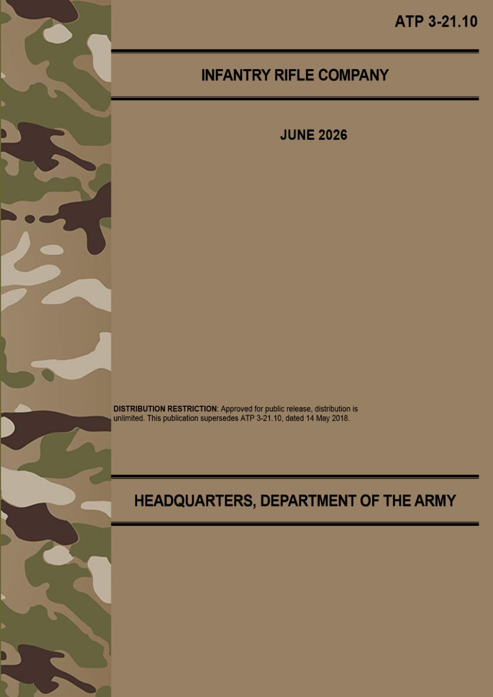 ATP 3-21.10 Infantry Rifle Company - Jun. 2026: Field Pocket Size