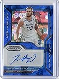 2021-22 Panini Prizm Draft Picks Sensational Signatures Prizms Blue Ice #56 Sandro Mamukelashvili - Rookie Year
