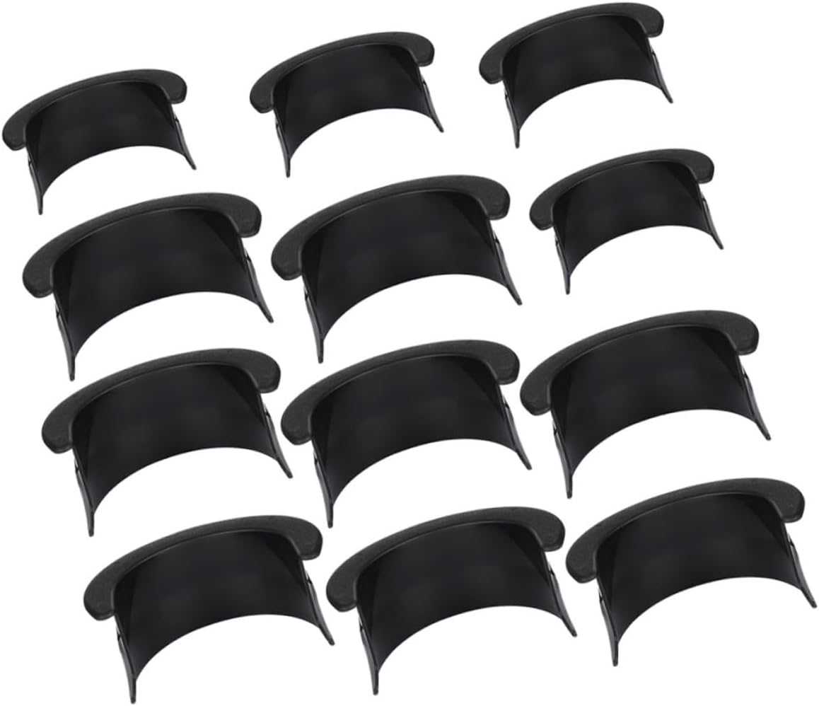 12pcs Billiard Table Pocket Liners Plastic Snooker Liners for Enhanced Shot Accuracy and Table Complete Corner for Professional Play