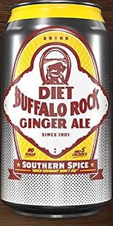 Buffalo Rock Diet Ginger Ale - 12 oz cans - 12 pack Fridgepack