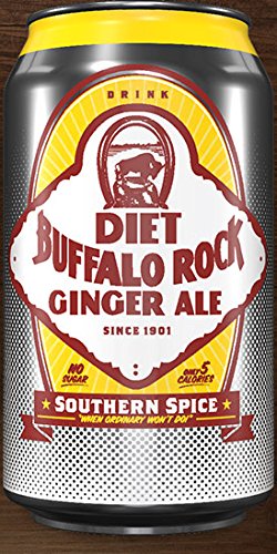 Buffalo RockDiet Ginger Ale - 12 oz cans - 12 pack Fridgepack