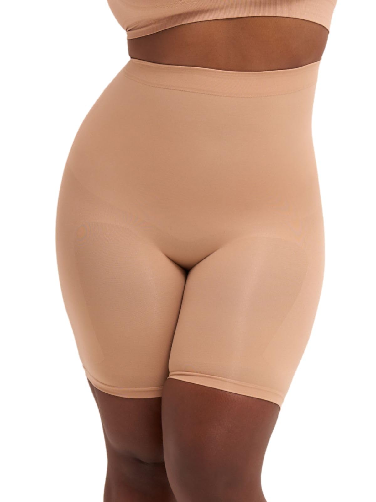 underneat Women Seamless High Waist Butt Lifting Body Shaper Shorts-picture-2