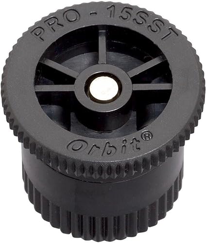 Miniatura 2 de Orbit Boquilla emergente de cabeza de rociador emergente con patrón de tira lateral de 5 pies x 30 pies