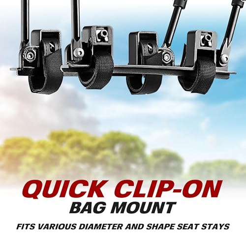 image for Ibera Bike Rack - Bicycle Touring Carrier Plus+ for Disc Brake/Non-Dis