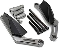 Vista 8 de Funda de aluminio CNC para motocicleta, protector de choque del motor, protector deslizante para protección contra caídas, compatible con Yamaha Azul