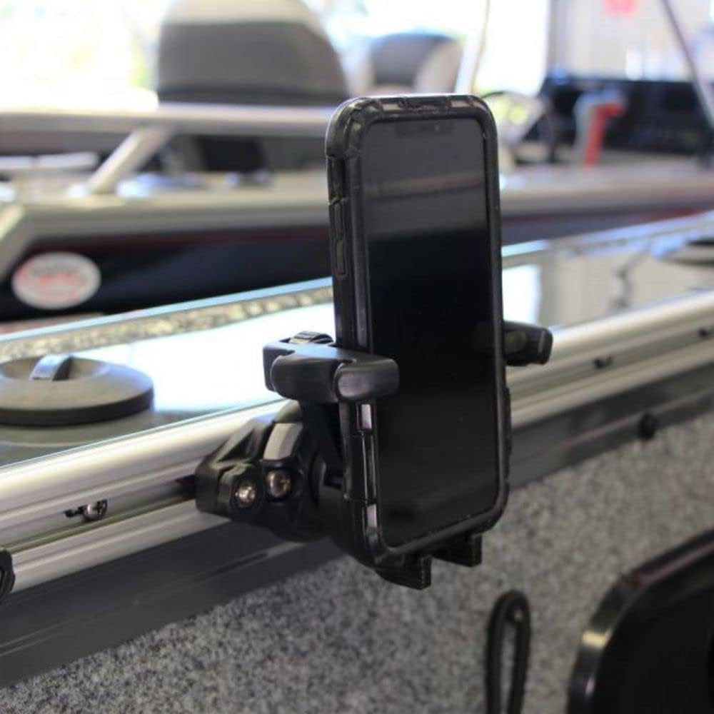 RAILBLAZA TracLoader Aluminum Boat Gunnel Track for Mounting Rod Holders, Fishing, and Other Boating Accessories