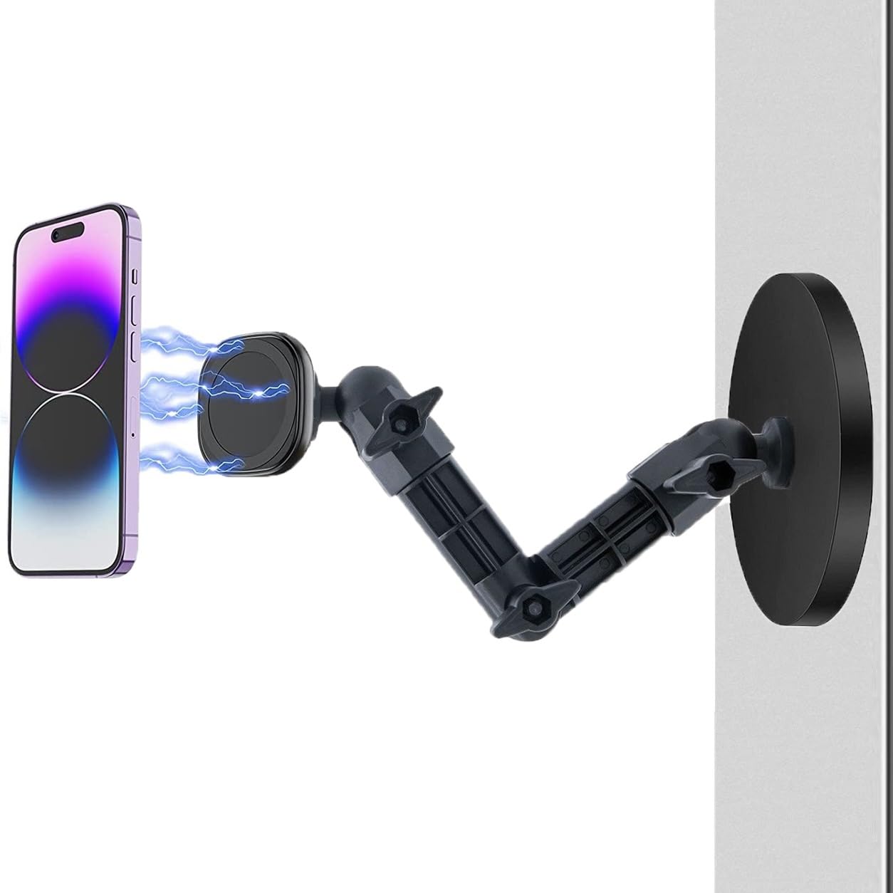 Webacm Support magnétique pour mur, plafond, congélateur, toutes surfaces ferreuses, compatible avec les webcams Logitech C920s C922x StreamCam Brio C925e C930e C615 et Razer Facecam