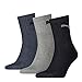 Produktbild Puma Unisex Short Socken, Marineblau/Grau/Blau, 39/42 (3er Pack)