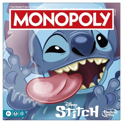 Monopoly Disney Stitch Edition Brettspiel - Englische Version