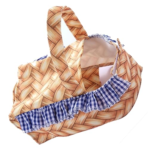 Disfraz para perro diseño cesta divertido talla pequeña
