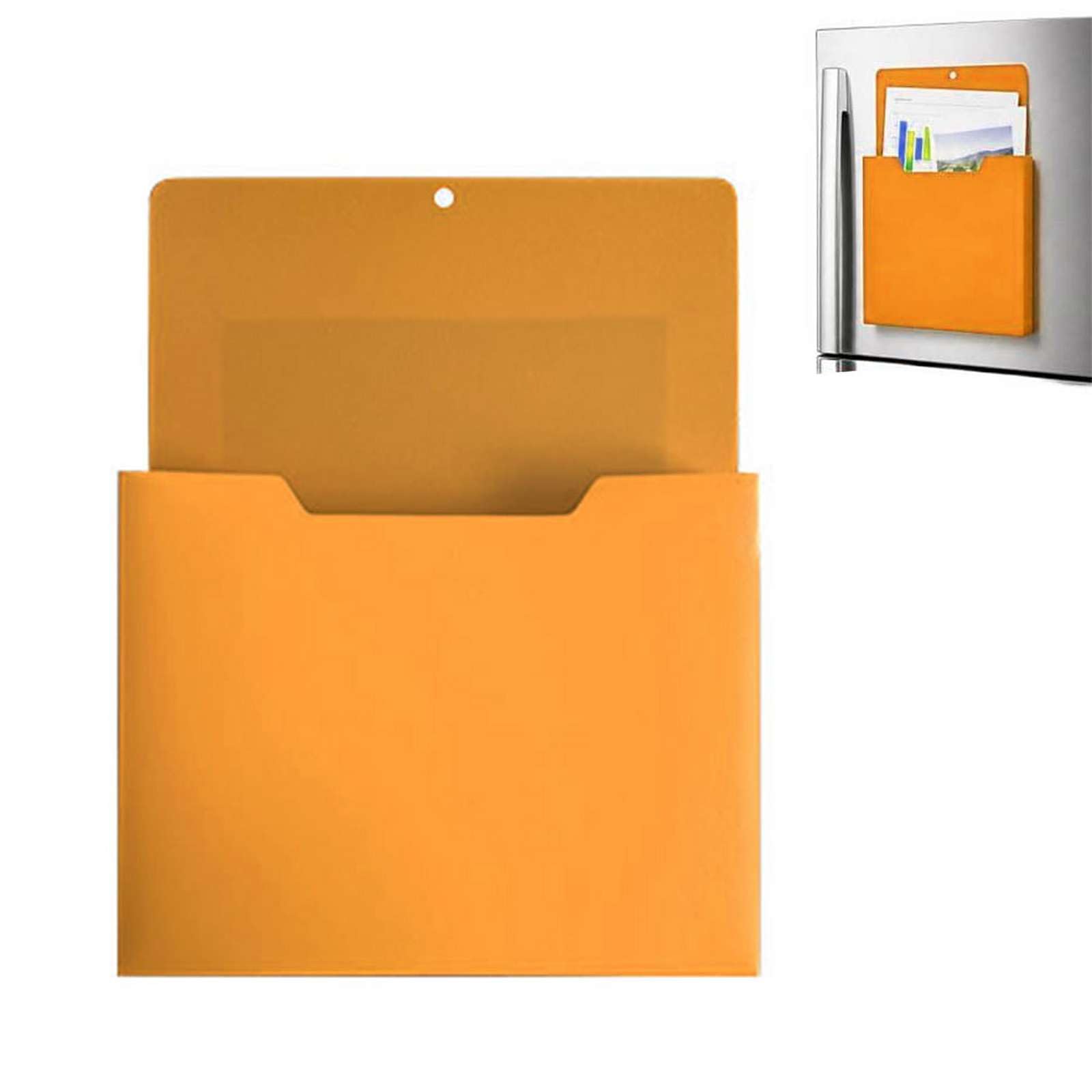 Magnetic Folders File Holder, A4 Large Size Refrigerator Storage Organizer