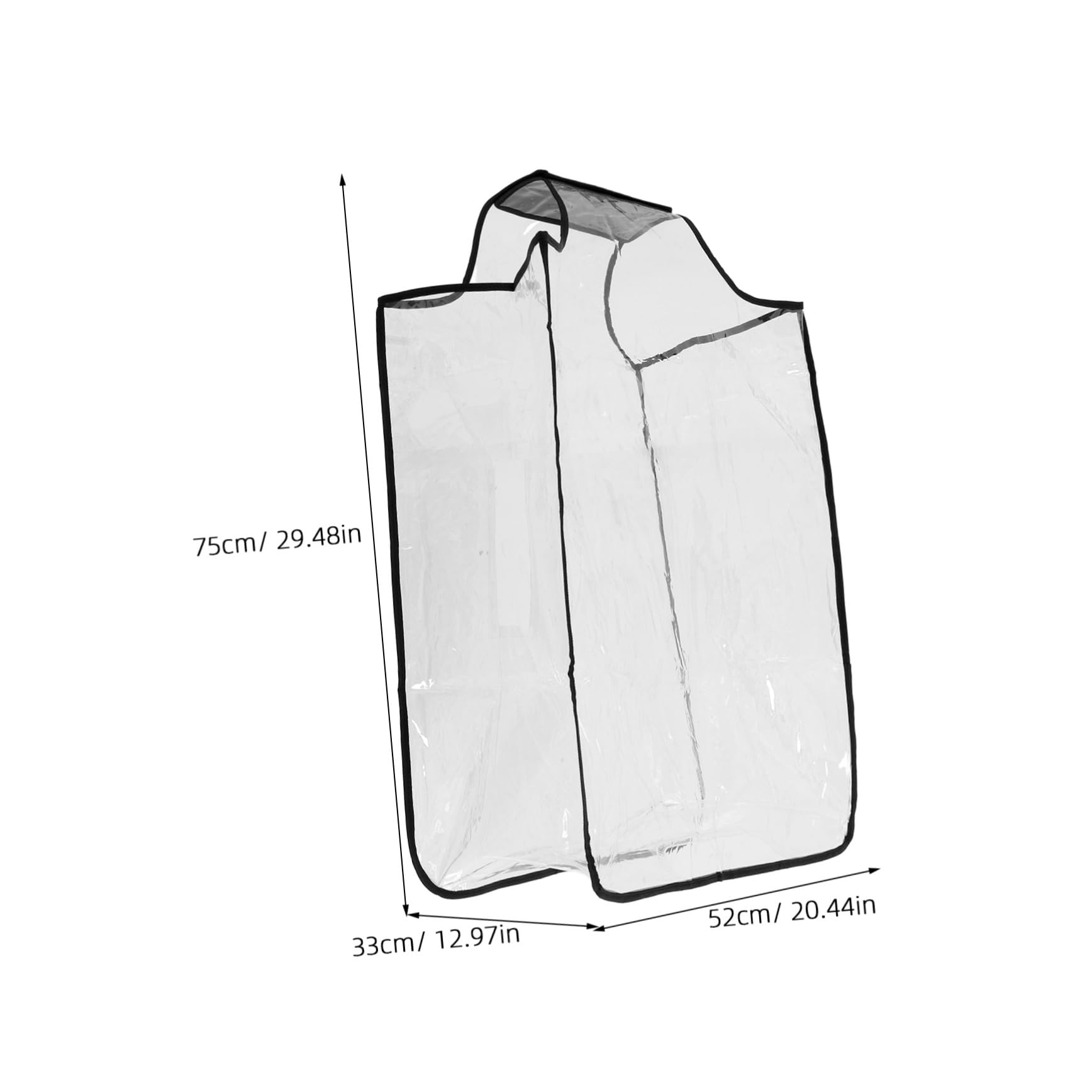 CALLARON 2piezas Fundas para Equipaje Transparentes de PVC Fundas Antipolvo y Antipátinas para Maletas de Viaje Fáciles de Instalar y Quitar para Maletas