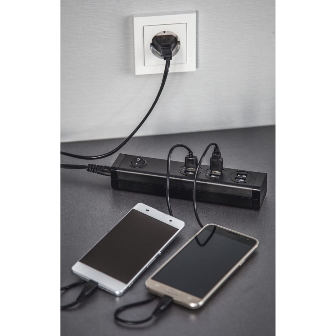 Hama USB Ladegerät 6 Port, 34W, 6fach USB A