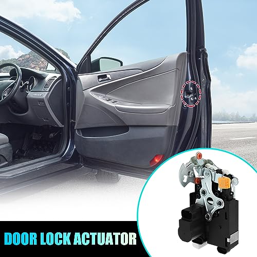 Image of X AUTOHAUX 931-319 Front Right Passenger Side Door Lock Latch Actuator W /Keyless Entry for Cadillac Escalade for Chevy Silverado for GMC Sierra 15053682
