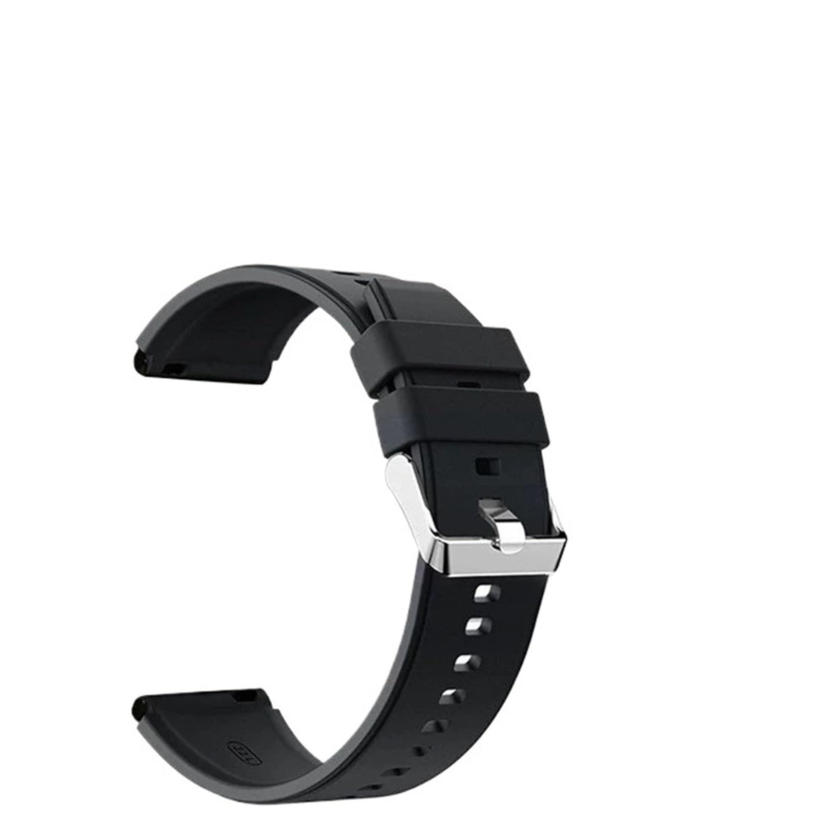 Silikonowy pasek 22 mm do męskiego zegarka gumowy sportowy inteligentny pasek