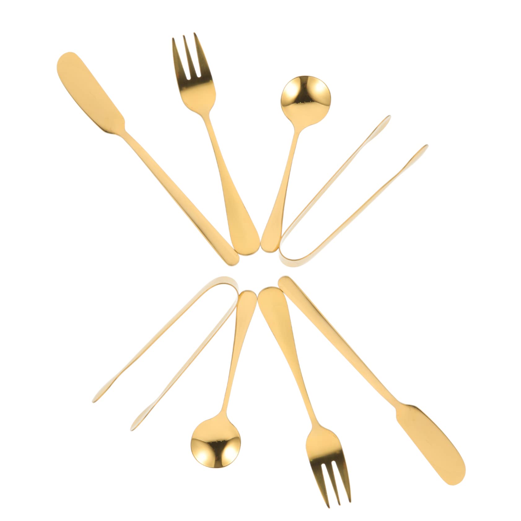 Unomor 14pc Cheese Utensils Set Stainless Steel Butter Knife Spatula Cheese Tools for Party Dinner Table