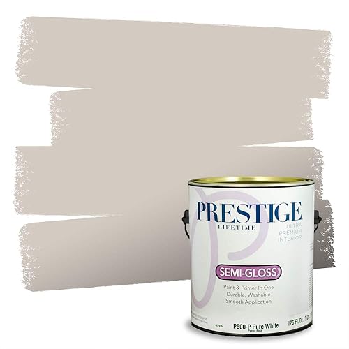 Paints Interior Paint and Primer In One, 1-Gallon, Semi-Gloss, Comparable