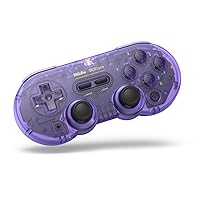 Vista 2 de 8Bitdo SN30 Pro Wireless Bluetooth Controller with Joysticks Rumble Vibration USB-C Cable Gamepad Compatible with Switch,Windows, Mac OS, Android