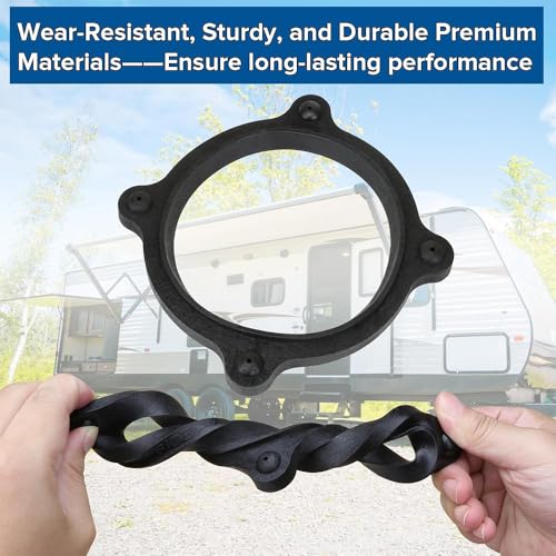 Image of YSD RV Toilet Floor Flange Seal, 385310063 Floor Flange Seal and Mounting Replacement Kit for RV Toilets