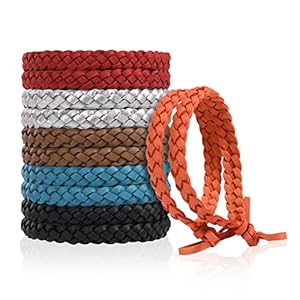 OSDUE 12 Stück Insektenabwehr Armbänder