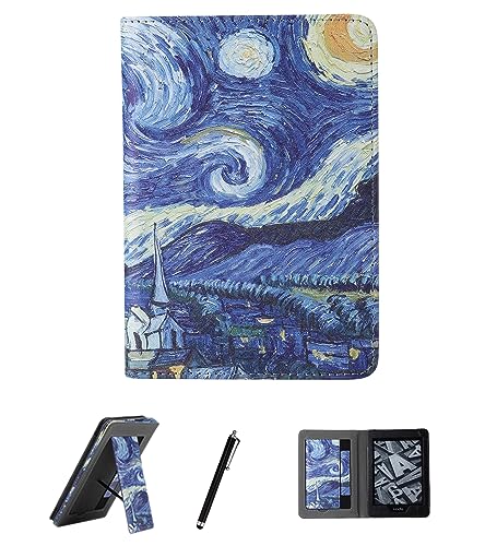 6 �C���` Kindle Paperwhite �p�P�[�X (�� 10 ����A2018 �N�����[�X) ���f���ԍ� PQ94WIF - �J�[�h�X���b�g�ƃn���h�X�g���b�v�t�� PU �X���[�u�J�o�[ (Kindle �܂��� Oasis �ɂ͓K�����܂���)