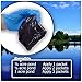 Vivid Blue Pond Dye Packets - 6 Water Soluble Packs