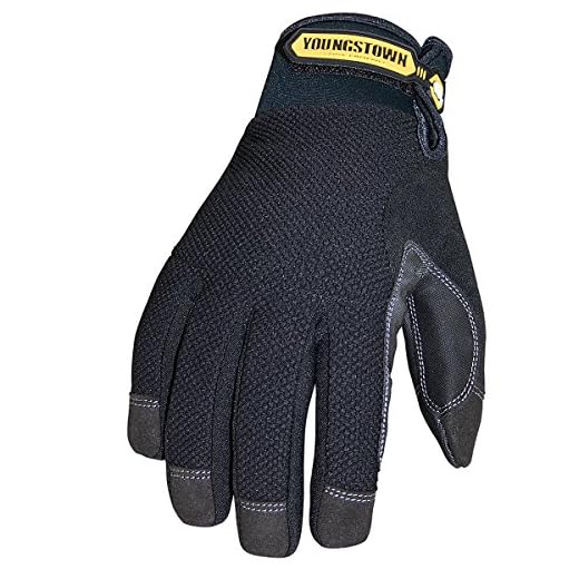 Youngstown Glove 03-3450-80-XL Waterproof Winter Plus Performance Glove XLarge, Black