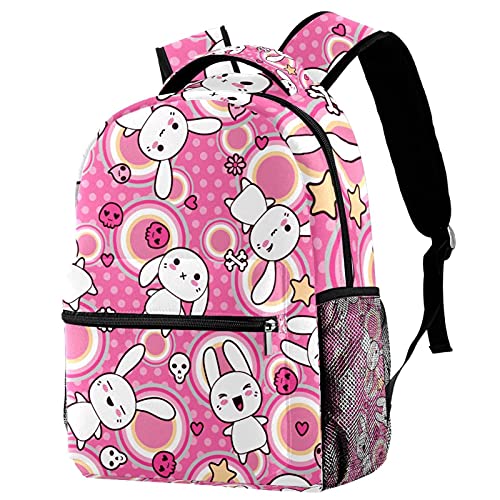 Sac à dos lapin rose pour sorties scolaires et weekend en famille des petits