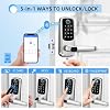 Keyless Entry Door Lock with Handle, Keypad Door Lock with Handle