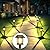 Benany Solar Pathway Lights Outdoor, 6 Pack Upgraded LED Waterproof Solar Outdoor Lights, Solar Garden Landscape Lighting for Outside Driveway Garden Landscape Walkway Path Yard Lawn Decor (6)