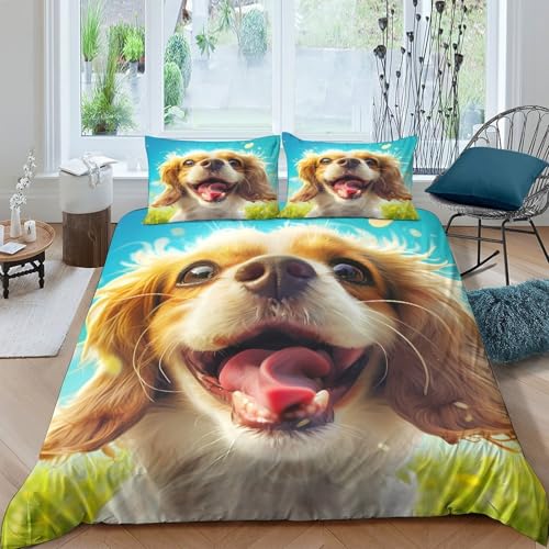 Linge de lit dinosaures super king anti-acarien à fermeture éclair fluide