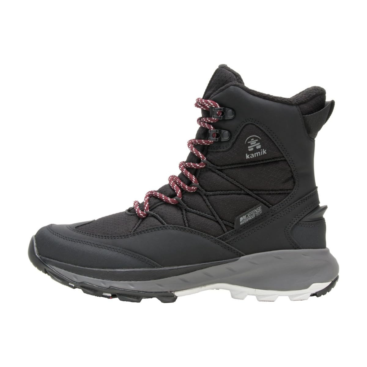 Kamik Women's Trekice Hiking Boots, Black Blk, 7 UK