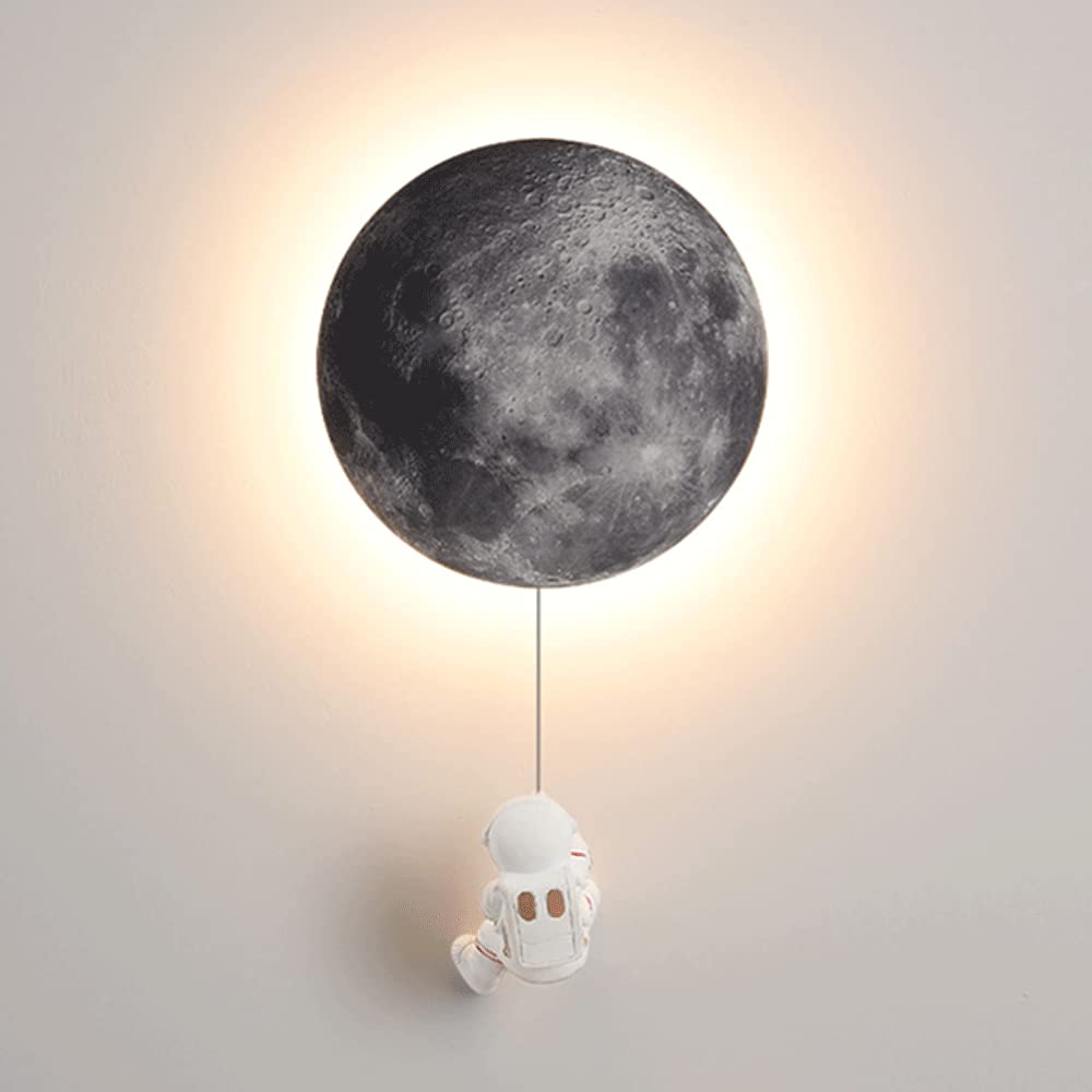 Aplique de pared de astronauta LED para iluminar y decorar el dormitorio infantil