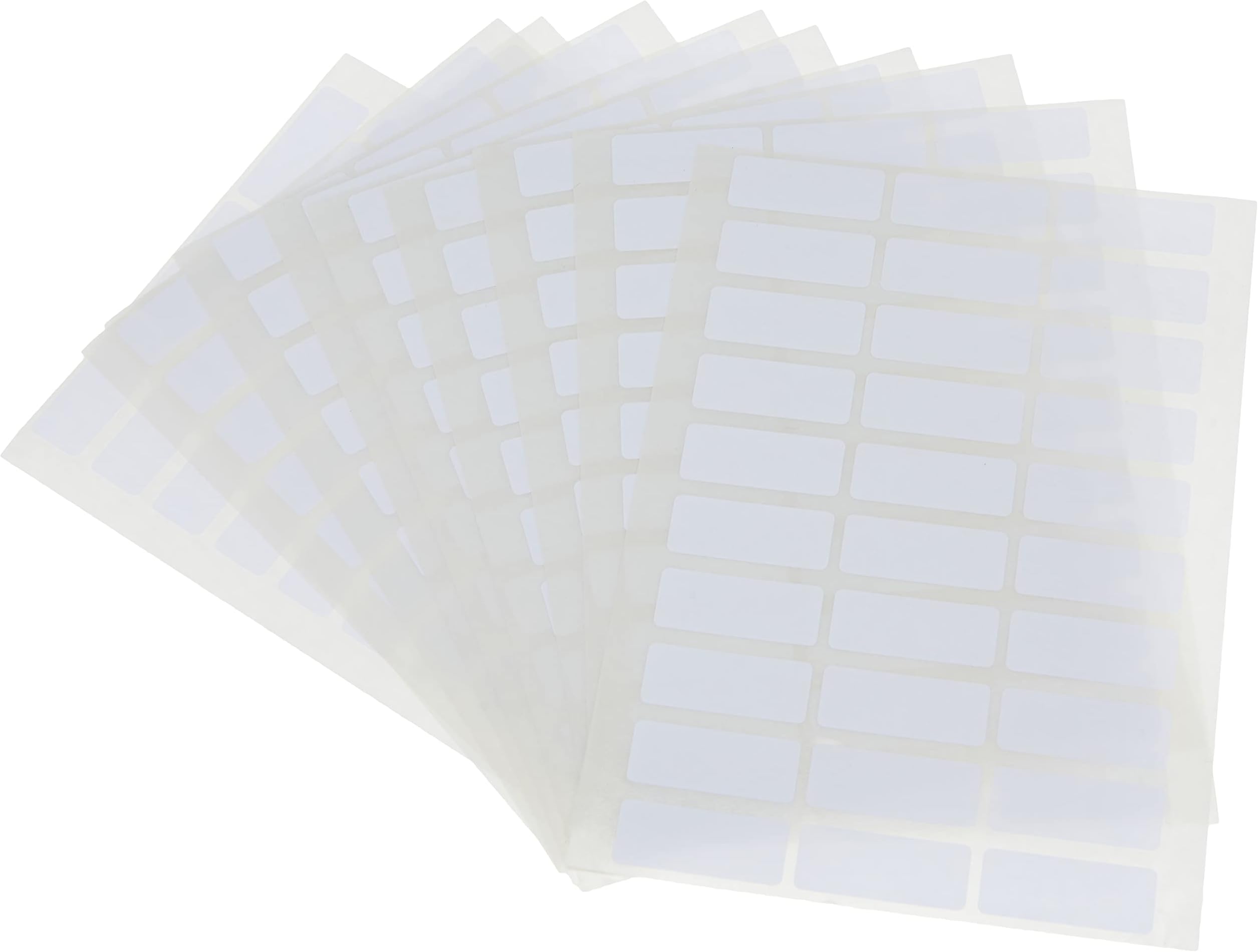 TANEX ADHESIVE LABELS 12MMX30MM 30X10 WHITE, TANOFC107