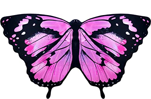 IROLEHOME Monarch Butterfly-Wings for Kids Girls Princess Dress-Up Fairy Costume for Halloween Toddler Big Sister Gifts Dance Party Toy