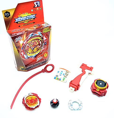 Storm-gyro (revivie Phoenix 10 FR ) B-117 Burst Blade con lanzadores de Mano peonza Juguete con Lanzador de Mano Espada peonza peonzas Spinning Tops
