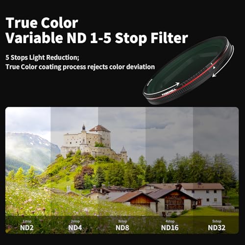 Freewell True Color Variable ND VND1-5 Stop Filter Compatible only with Freewell Sherpa iPhone Series Cases & Genius Rig Cage by FREEWELL - Image 3