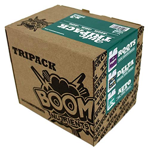 Boom Nutrients - Kit d’engrais pour autoflorissants/pack de culture Cannabis - Auto Tripack Cover
