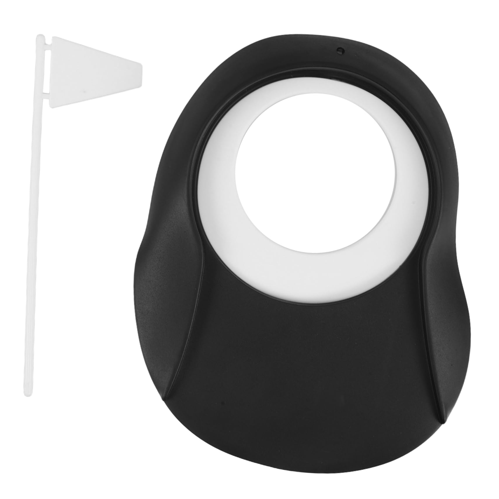 balacoo 1 Set Golf Putting Cup Flags Training Aid for Indoor Golf Practice Improve Putting Skills Plastic Cup for Boys and Girls Adults Outdoor Home Office