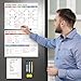 Dry Erase Magnetic Calendar for Refrigerator, 3 Pack- Monthly & Weekly & Daily Planner Magnet Whiteboard for Fridge Wall Door - Shopping, Meal/Menu, To Do List, Family Schedule Planning Board, 14