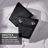 2pc Sicherheitsgurt Einsteller, Sicherheitsgurt Clips Autositz Verriegelung Clip Universal Schulter Nackenschutz Sicherheitsgurt Clips, PU Glatt Leder Fahrzeug Gürtel Positionierer